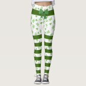 Lucky Leprechaun Sokken St. Patrick's Day Leggings (Voorkant)