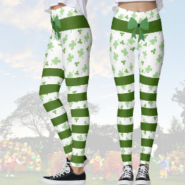Lucky Leprechaun Sokken St. Patrick's Day Leggings