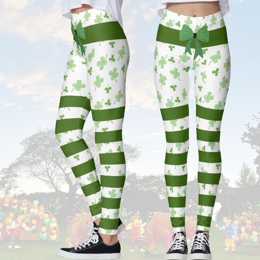 Lucky Leprechaun Sokken St. Patrick's Day Leggings