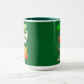 Lucky Leprechaun St Patrick’s Day Shirt – caneca Mok (Midden)