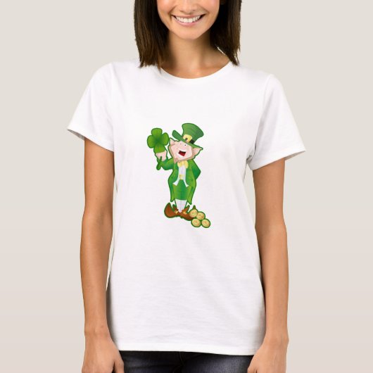 Lucky Leprechaun T-shirt (Voorkant)