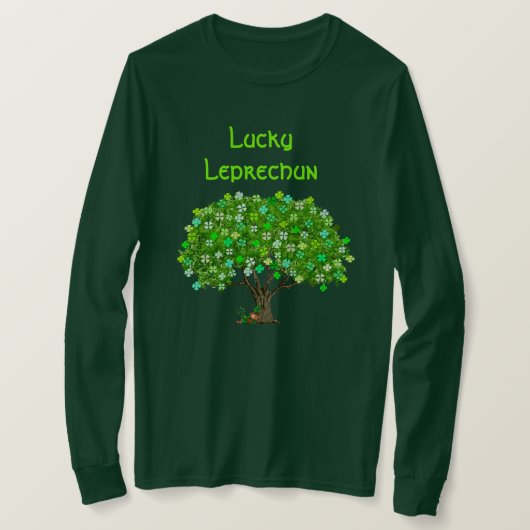 Lucky Leprechaun T-Shirt (Design voorkant)