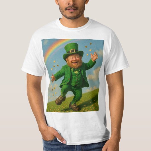 Lucky Leprechaun T-Shirt (Voorkant)