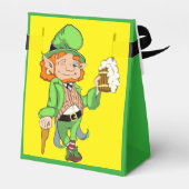 Lucky Leprechaun Tent Gift Bag Bedankdoosjes (Achterkant)