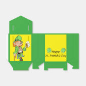 Lucky Leprechaun Tent Gift Bag Bedankdoosjes (Uitgevouwen)