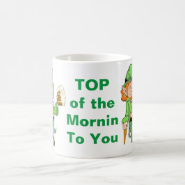 Lucky Leprechaun Top van de Mornin Coffee Mok