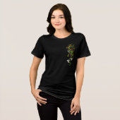 Lucky Leprechaun Tri-Blend Shirt (Voorkant volledig)