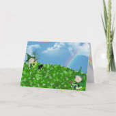 Lucky Leprechauns Kaart (Voorkant)