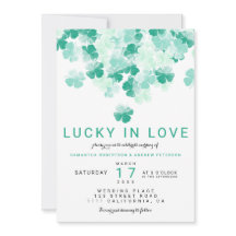 Lucky, liefhebber van de St Patrick Chic bruiloft