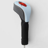 Lucky Lieveheersbeestje Golfheadcover (Schuin)