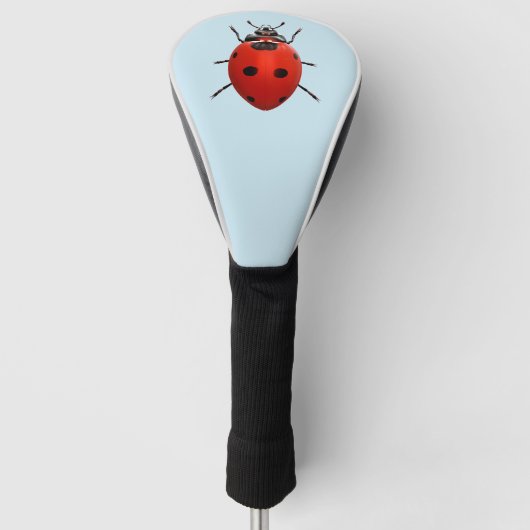 Lucky Lieveheersbeestje Golfheadcover (Voorkant)