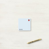 Lucky Lieveheersbeestje Post-it® Notes (Op bureau)