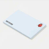 Lucky Lieveheersbeestje Post-it® Notes (Schuin)