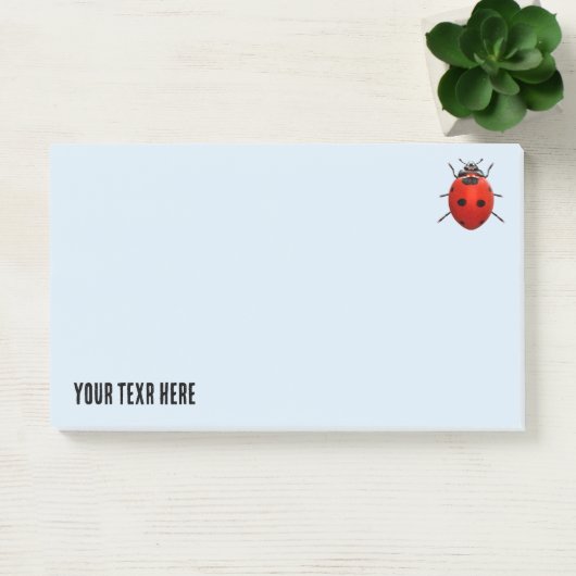 Lucky Lieveheersbeestje Post-it® Notes (Kantoor)