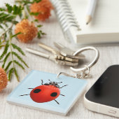 Lucky Lieveheersbeestje Sleutelhanger (Voorkant Rechts)