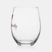 Lucky lieveheersbeestjes design wijnglas wijnglas zonder voet (Links)