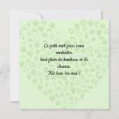 Lucky Lily van de Valley (Achterkant)