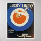 Lucky Lindy Poster (Voorkant)