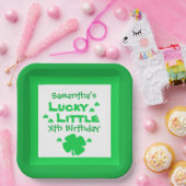 Lucky Little Birthday Paper Bord (Feest)