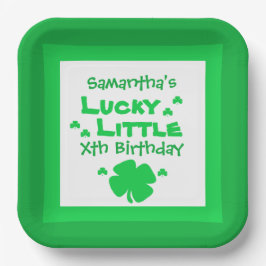 Lucky Little Birthday Paper Bord