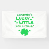Lucky Little Birthday Spandoek (Horizontaal)