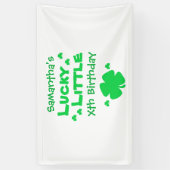 Lucky Little Birthday Spandoek (Verticaal)