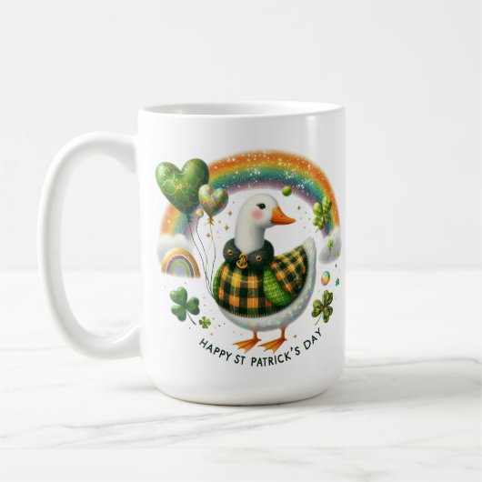 Lucky Little Duck- St. Patrick's Day Koffiemok (Links)