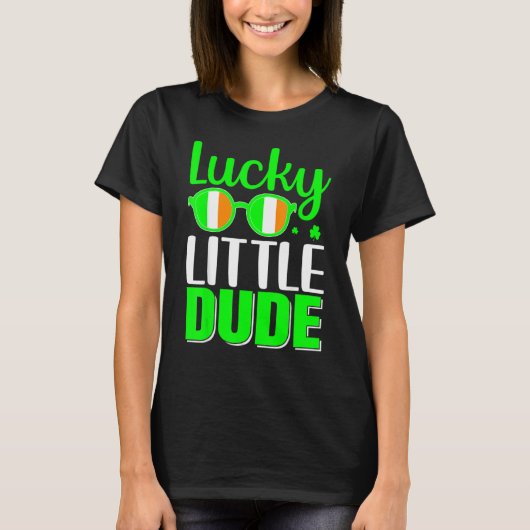 Lucky Little Dude Leprechaun St Patrick's Day Sham T-shirt (Voorkant)