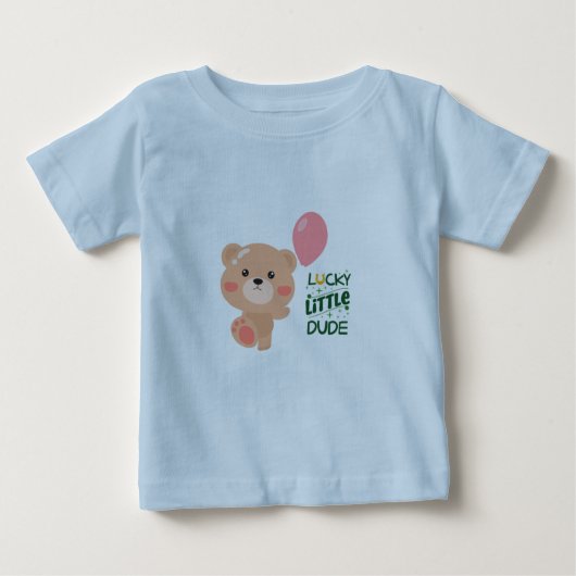 “Lucky Little Dude Toddler T-Shirt | Cute St. Patr (Voorkant)