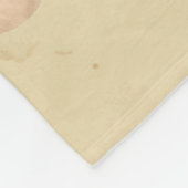 Lucky Little Gnome Good Health Luck Fun Fleece Deken (Hoek)