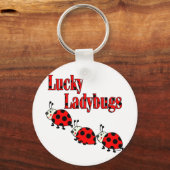 Lucky Little Ladybugs Sleutelhanger (Voorkant)