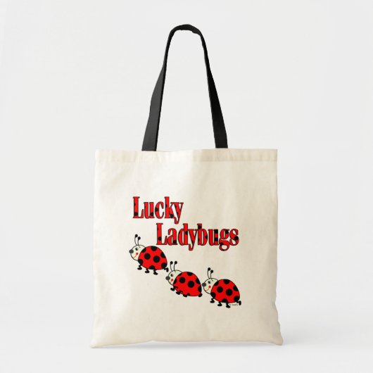 Lucky Little Ladybugs Tote Bag (Voorkant)