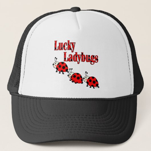 Lucky Little Ladybugs Trucker Pet (Voorkant)
