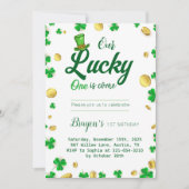 Lucky Little One - St. Patrick's Day Baby shower Kaart (Voorkant)