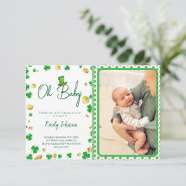 Lucky Little One - St. Patrick's Day Baby shower Kaart