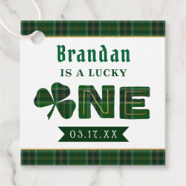 Lucky Little Shamrock 1st Birthday Bedankjes Labels