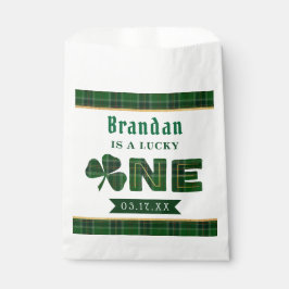 Lucky Little Shamrock 1st Birthday Bedankzakje