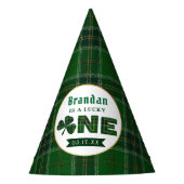 Lucky Little Shamrock 1st Birthday Feesthoedjes (Voorkant)