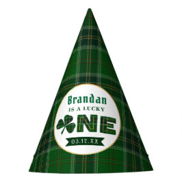 Lucky Little Shamrock 1st Birthday Feesthoedjes