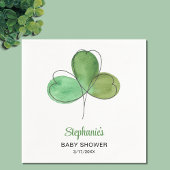 Lucky Little Shamrock Baby shower Servet