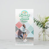 Lucky Little Shamrock Pregnancy Announding Aankondiging (Staand voorkant)