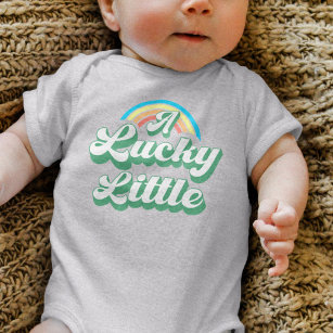 Lucky Little St. Patrick's Baby Day Romper