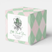 Lucky Little Thank You St Patricks Baby shower Bedankdoosjes (Achterkant)