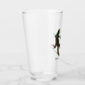 Lucky Lizard Personaliseer Naam en Datum Glas (Rechts)