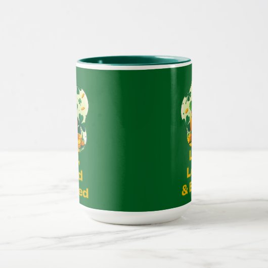 Lucky Loaded Blessed St Patrick’s Day  - caneca Mok (Midden)