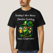 Lucky Look Legendary Zwart T-shirt (Voorkant)