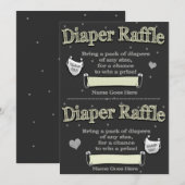 Lucky loterij tickets Mooie baby shower Kaart (Voorkant / Achterkant)