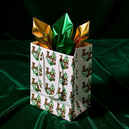 Lucky Love Gnome St. Patrick's Day Medium Cadeauzakje