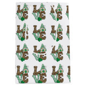Lucky Love Gnome St. Patrick's Day Medium Cadeauzakje (Voorkant)