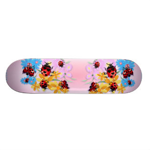 Lucky-Love Ladybugs Skateboard